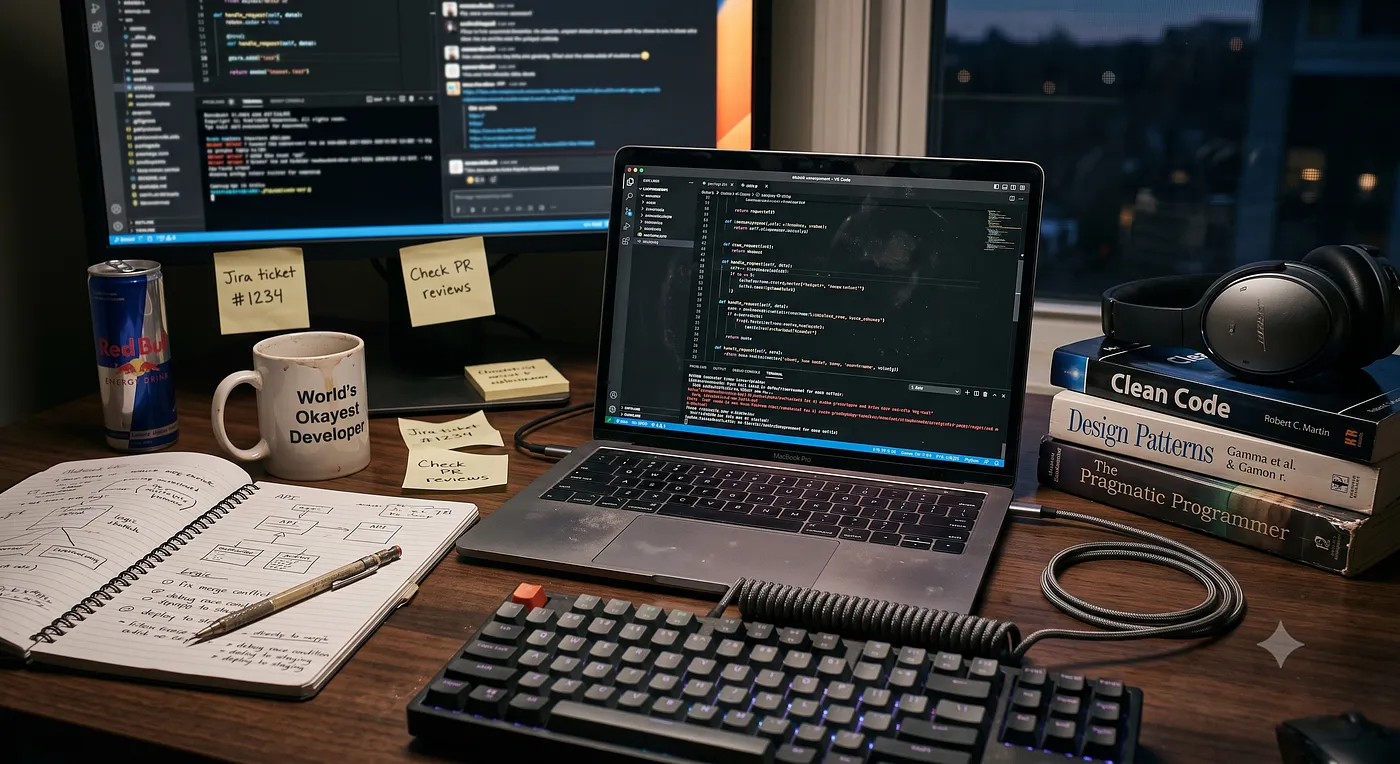 Software Engineer: A Day in the Life — Image by Gemini