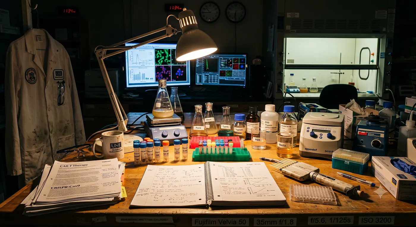 Medical Researcher: A Day in the Life — Image by Gemini