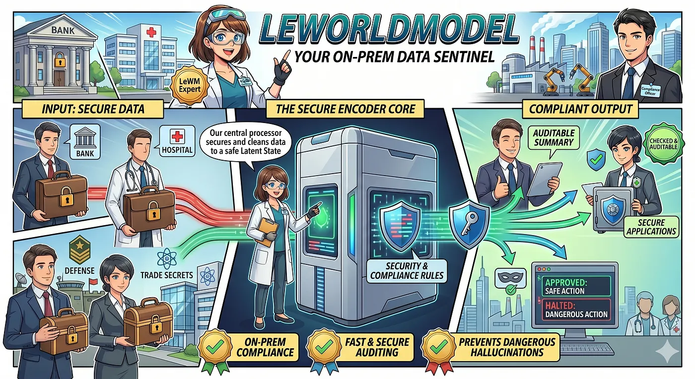 Capturing the Spirit of using LeWorldModel to pre-process Data — Google Gemini