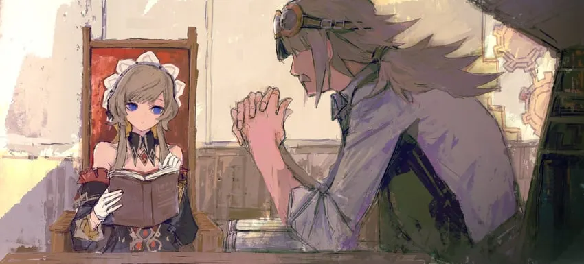 Sandrone and Alain Guillotin — Image from Hoyoverse