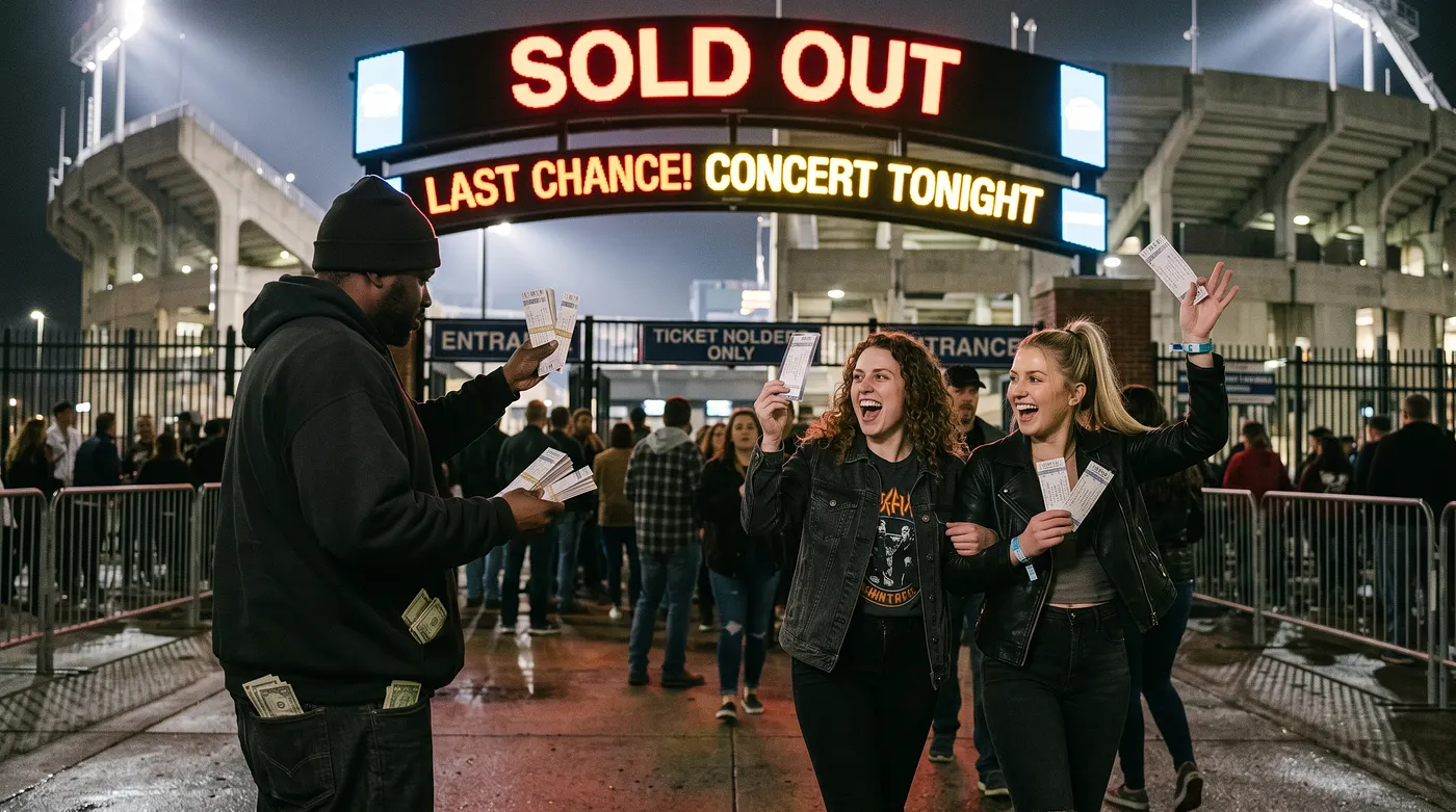 Fortunately they already had great tickets, thanks to this clever trick. — Image from Gemini
