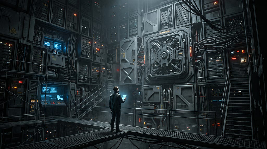 Marcus, locked inside his own creation\u200a—\u200aImage by\u00a0Gemini