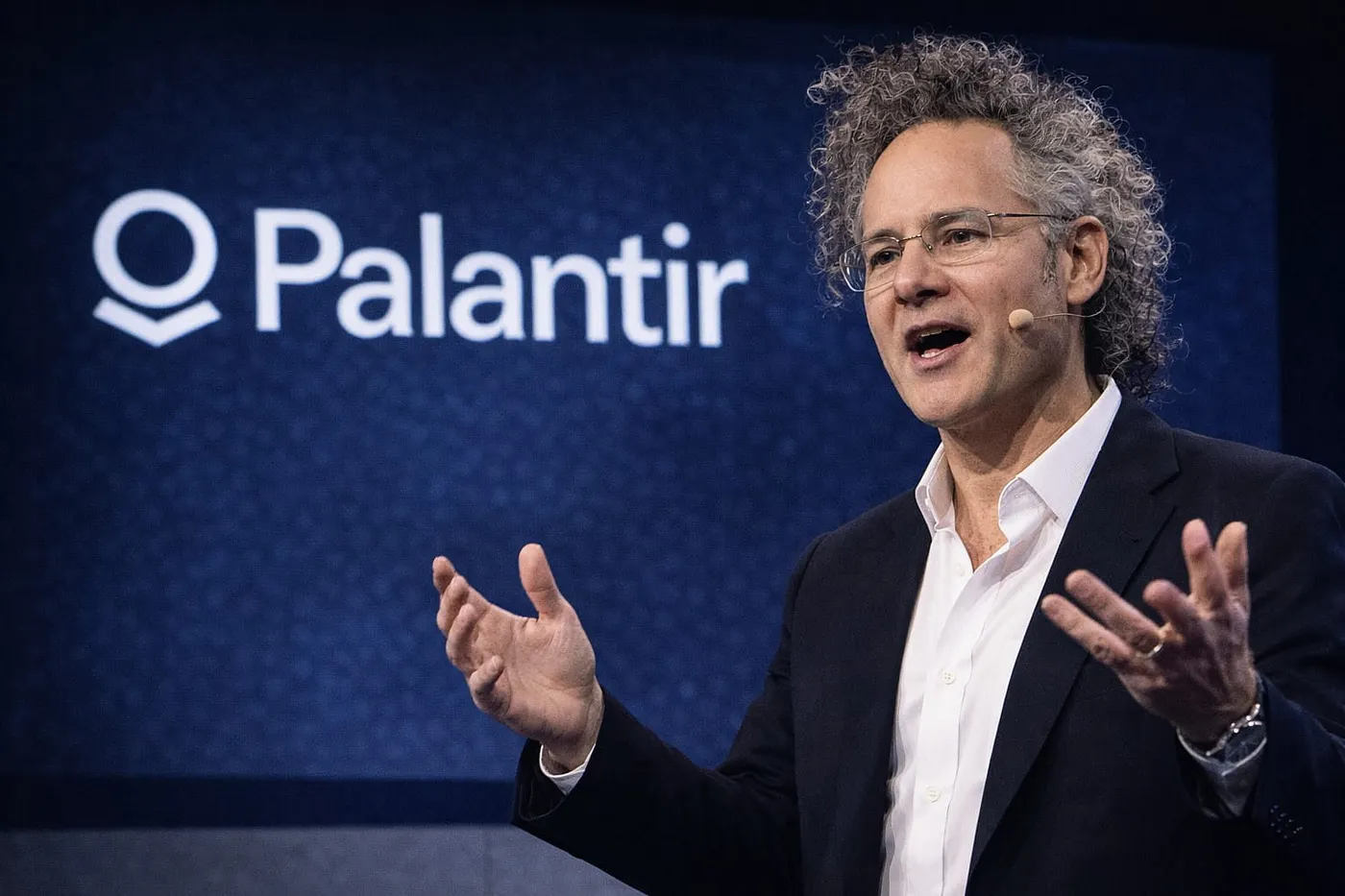 Alex Karp, CEO of Palantir — Image from diariobitcoin.com