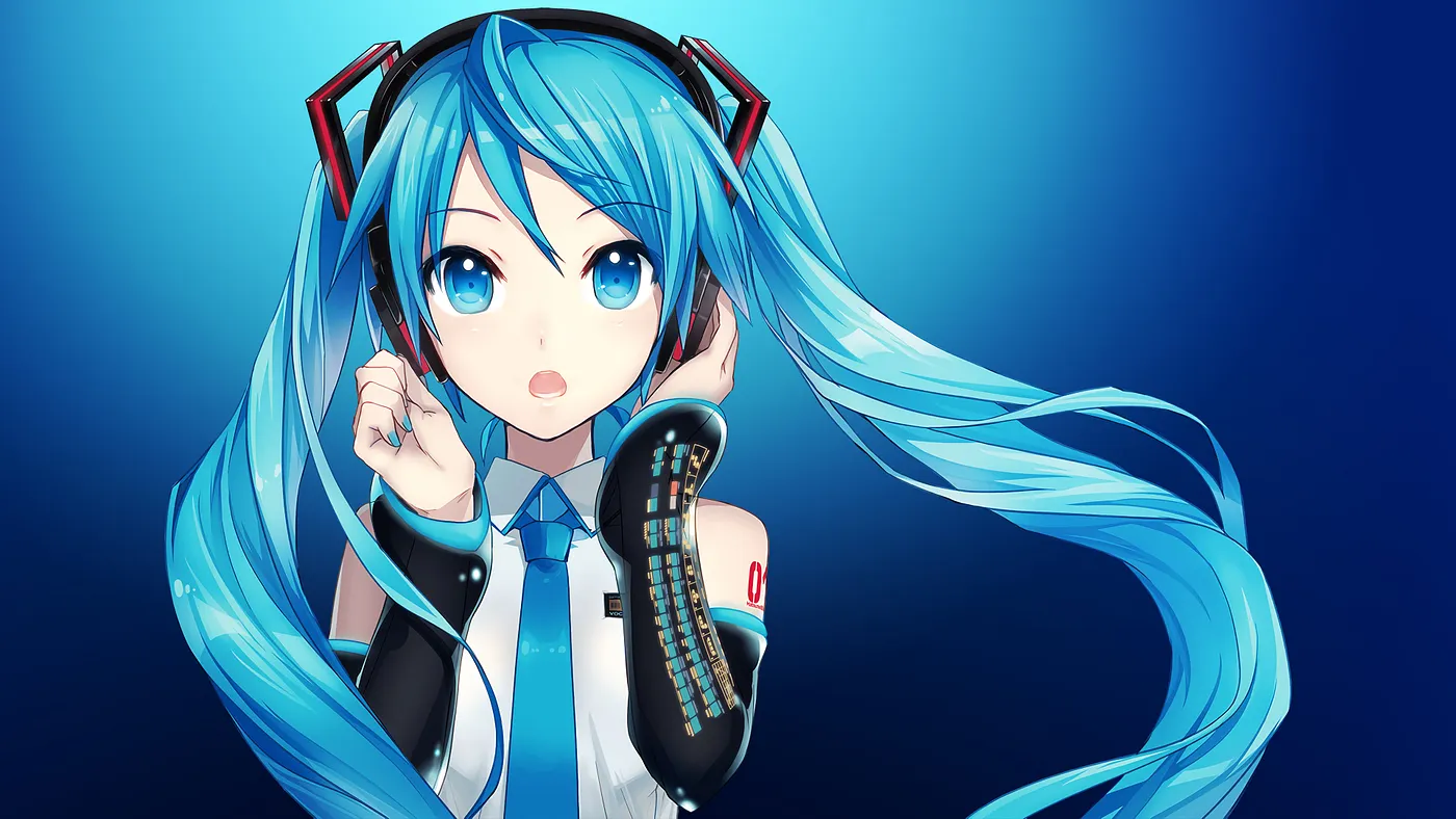 Hatsune Miku the Vocaloid — Image not attributed