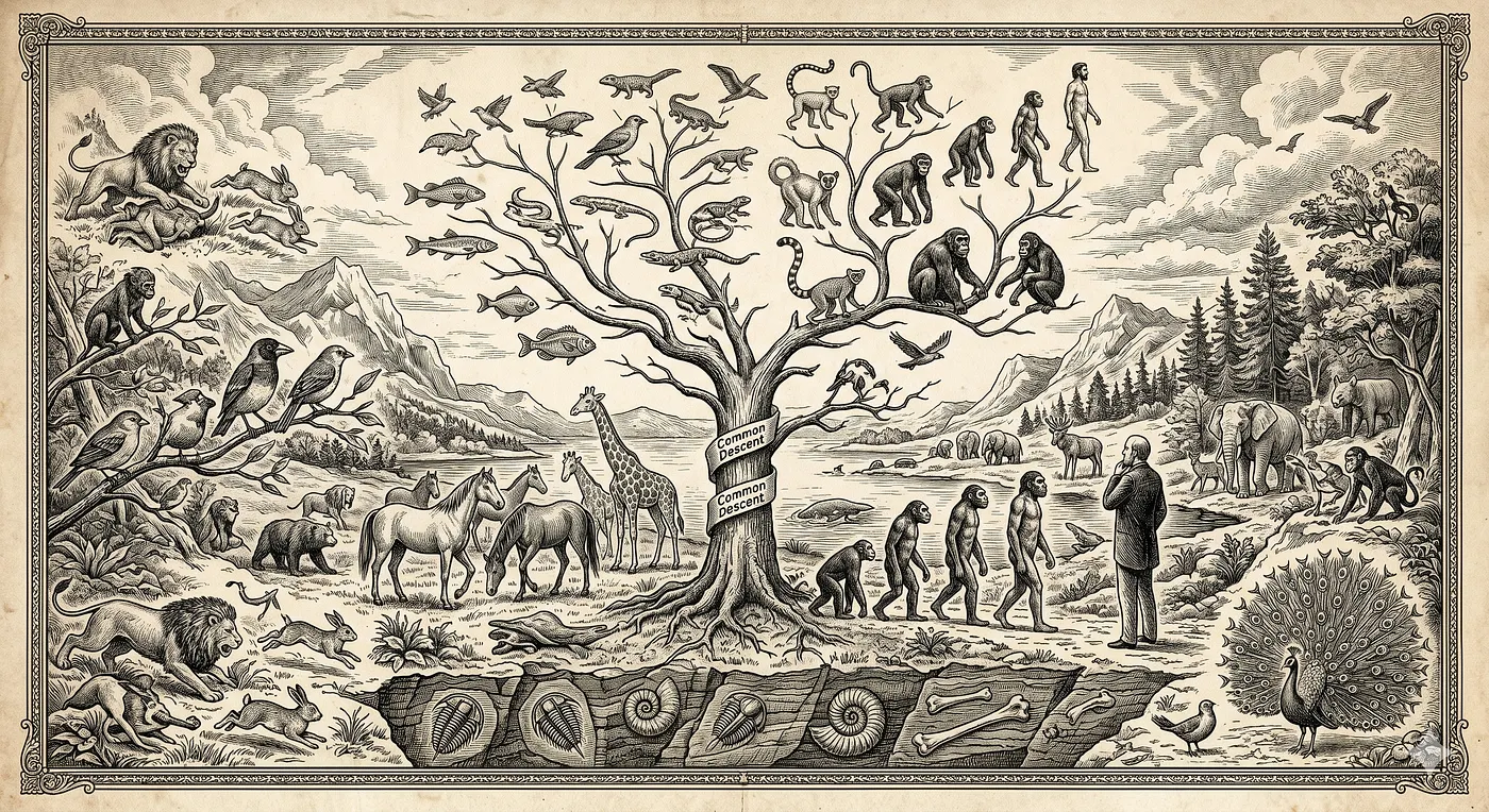 Charles Darwin’s “The Origin of the Species” — Generated by Gemini