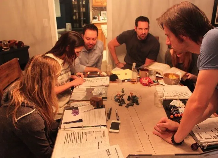 A gaming session from Critical Role — critrole.com