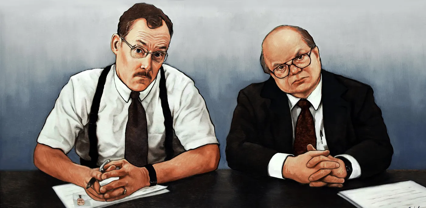 “The Bobs” from Office Space — Image from gregoryclassics.com
